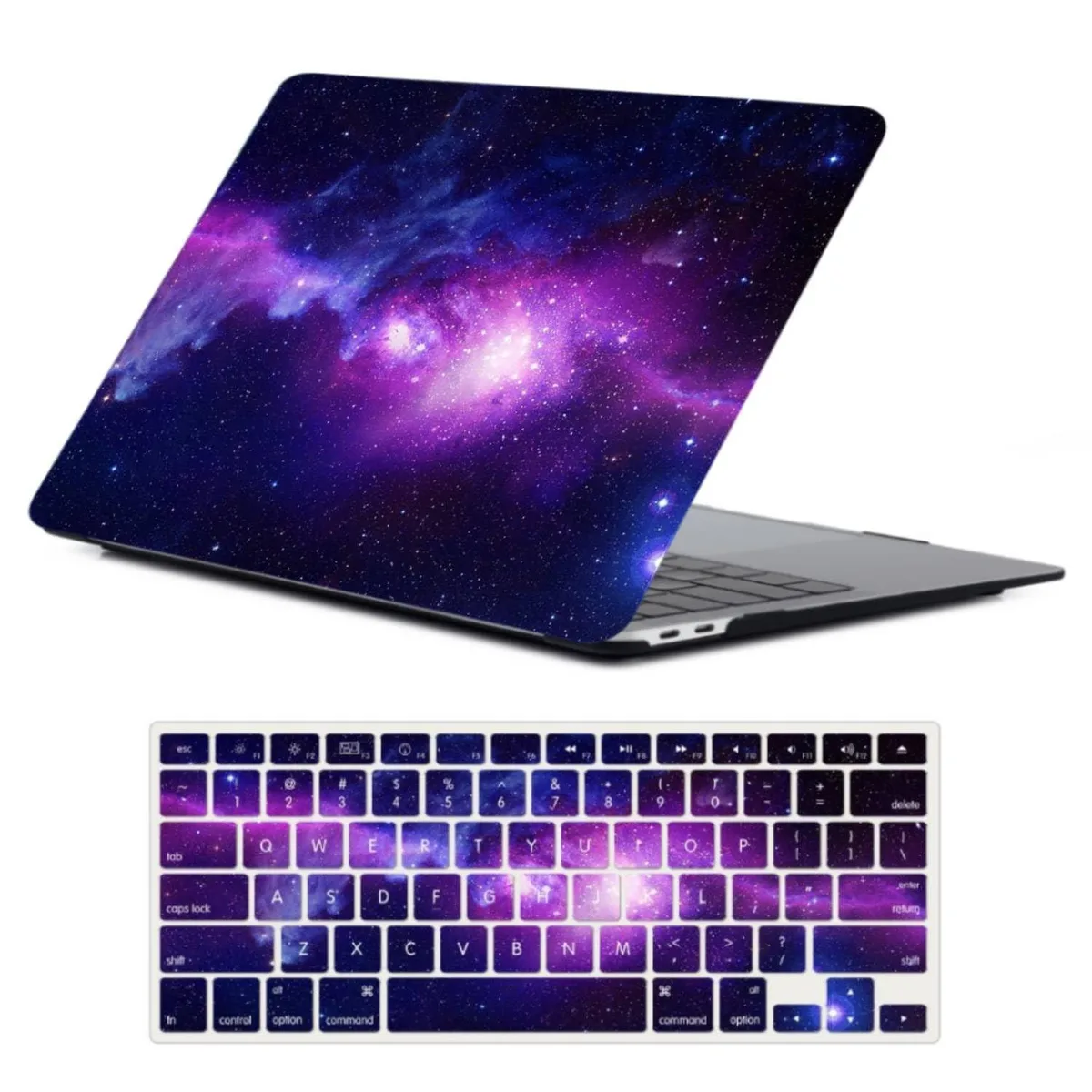 Bipra Bipra A2681/A3113 2 in 1 accessory for 13.6" MacBook Air M2 2022 Purple Galaxy — product photo