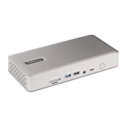 STARTECH STARTECH 132NTB4USB4DOCK Thunderbolt 4 Docking Station 98W PD 2.5Gb Ethernet 2x HDMI 2x DP 7x USB Quad 4K 60Hz — product photo