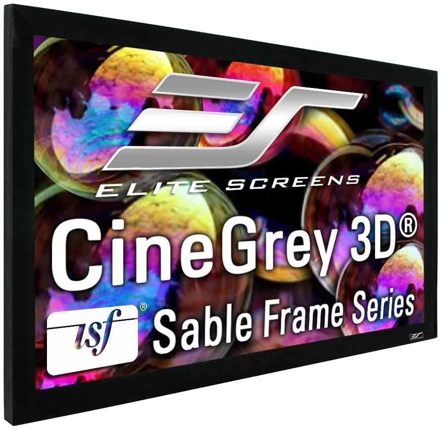 Elite Screens Inc. Elite Screens CineGrey 3D 100" Fixed Frame Projector Screen — product photo