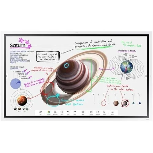 SAMSUNG SAMSUNG WM55B Flip Pro 4K 55" LED TV White — product photo
