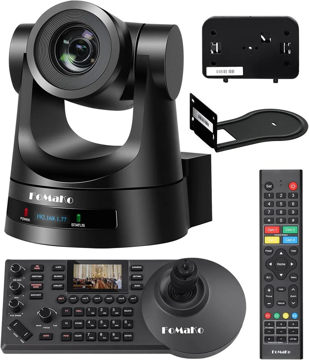 FoMaKo FoMaKo FMK20SDI 20X PTZ Camera Bundle with KC-608 Controller — product photo