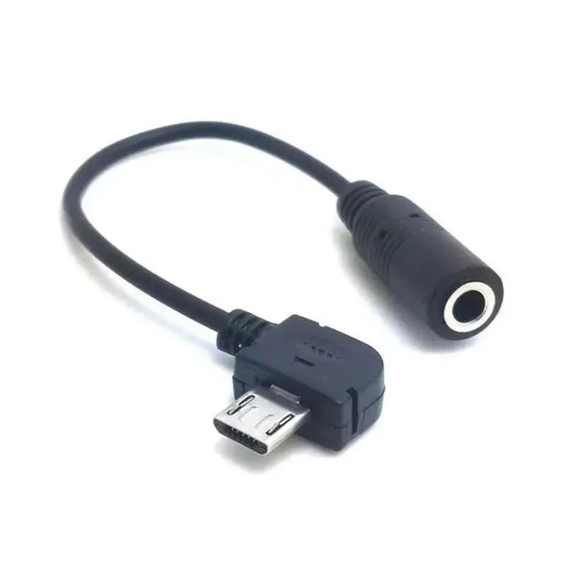 Hetai Tech Hetai Tech Micro USB to 3.5mm Audio Cable 8cm — product photo