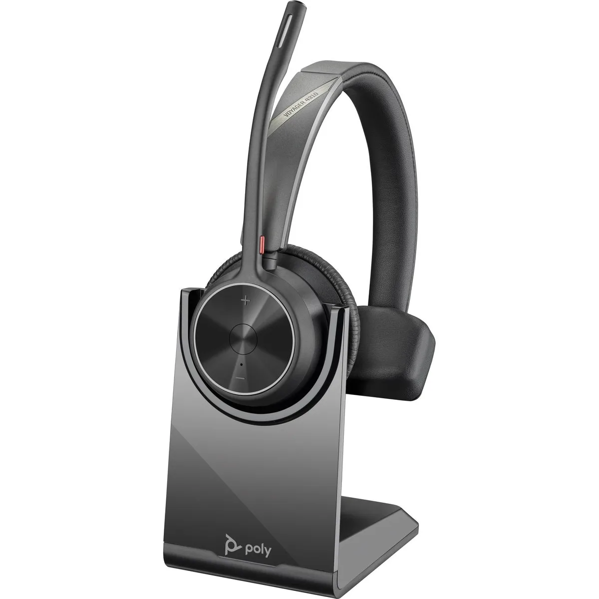 HP HP 77Y92AA Voyager 4310 Bluetooth headset with charge stand — product photo