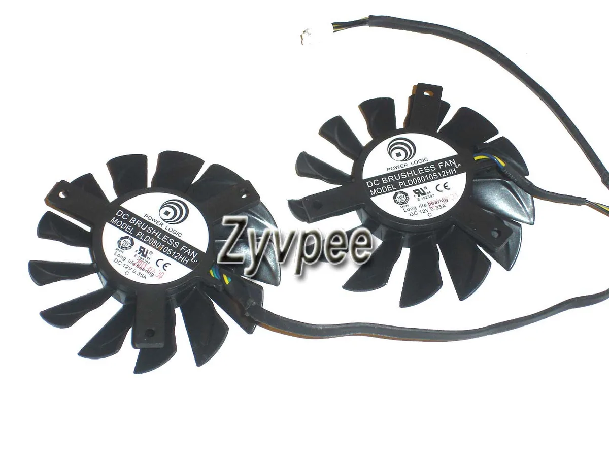 Zyvpee Zyvpee PLD08010S12HH 12V .35A 4-pin VGA fan — product photo