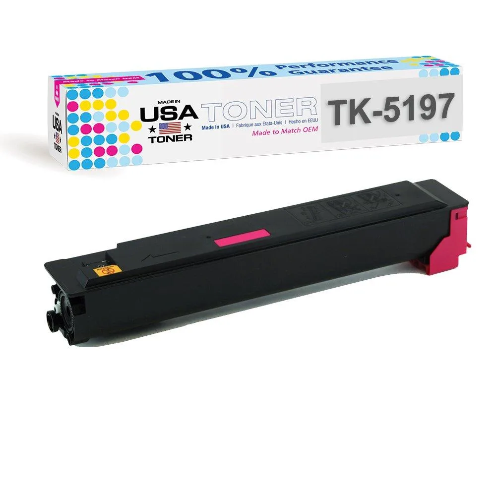 MADE IN USA TONER MADE IN USA TONER Magenta toner cartridge TK-5197M/TK-5199M — product photo