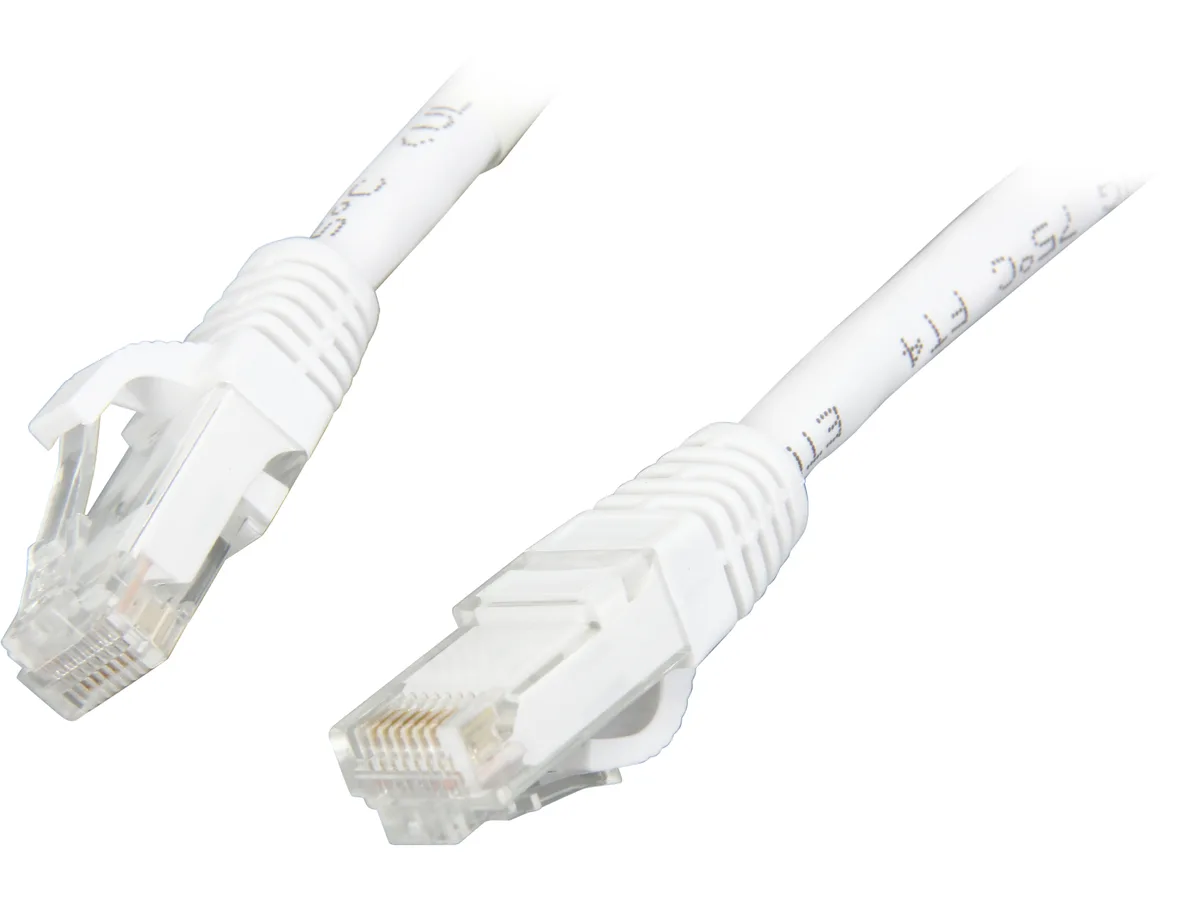 Cables To Go Cables To Go 27163 Cat6 network ethernet cable 10 ft White — product photo