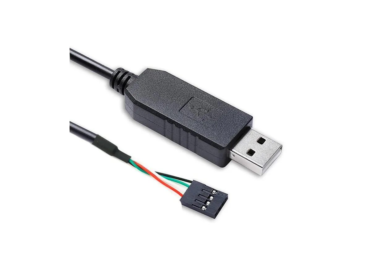 BUCIER BUCIER USB Console Cable CP2102 for Aruba AP-207 304 305 314 315 1.8m Black — product photo