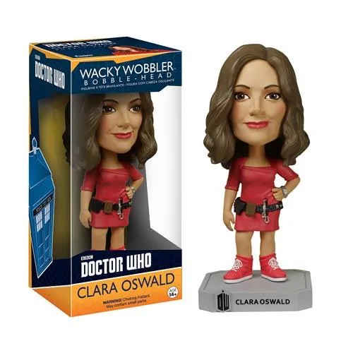 Funko Funko Doctor Who Clara Oswald Wacky Wobbler Bobblehead action figure — product photo