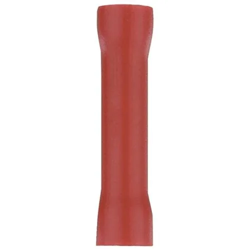 Install Bay Install Bay Vinyl Butt Connector Red 22-18 Gauge 100 Pack Car Electronics Accessory — product photo