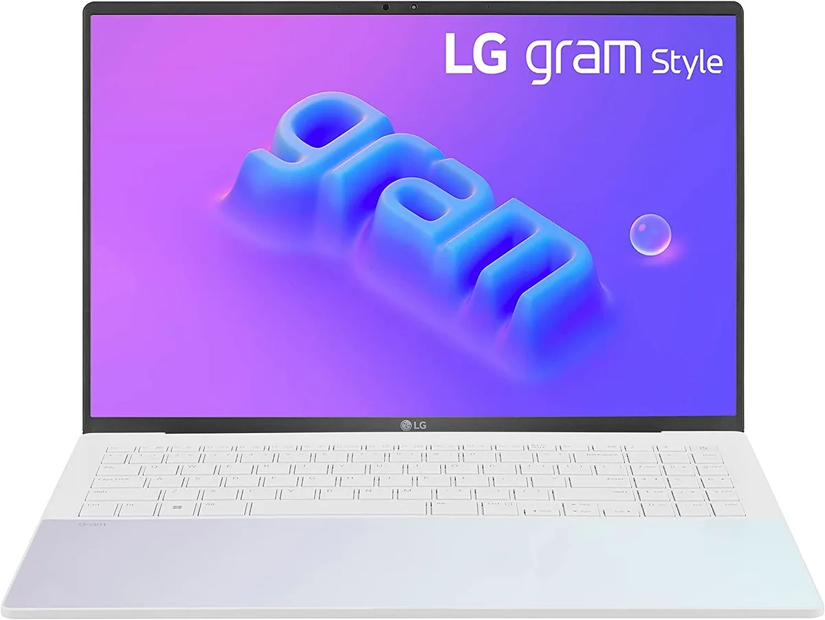 LG Electronics LG gram Style 16 OLED Laptop Intel Core i7 16GB 1TB Dynamic White — product photo