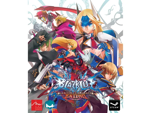 Digital download code card for BlazBlue Continuum Shift Extend on Steam