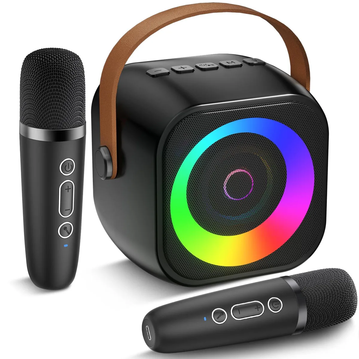  Pxzvd K29 Karaoke System with 2 Wireless Microphones — product photo