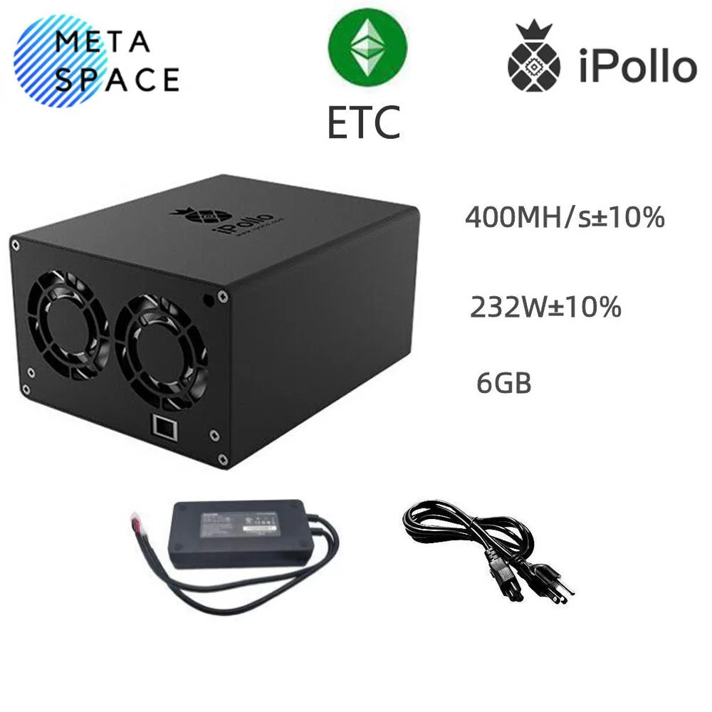 AFRNDK AFRNDK V1 Mini SE Plus 400MH/s 232W PSU mining hardware — product photo