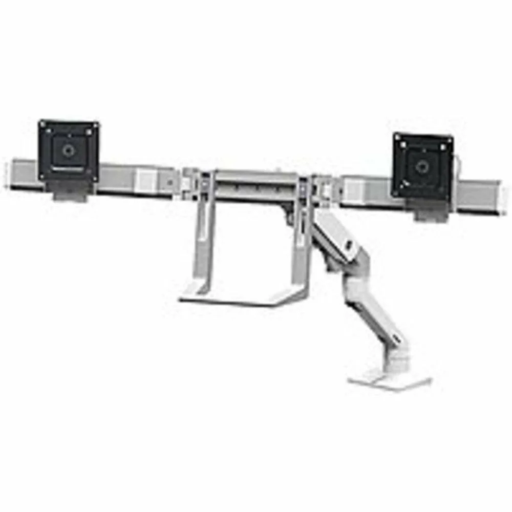 Ergotron Ergotron 45-476-026 HX Desk Dual Monitor Arm Mounting Kit Silver — product photo
