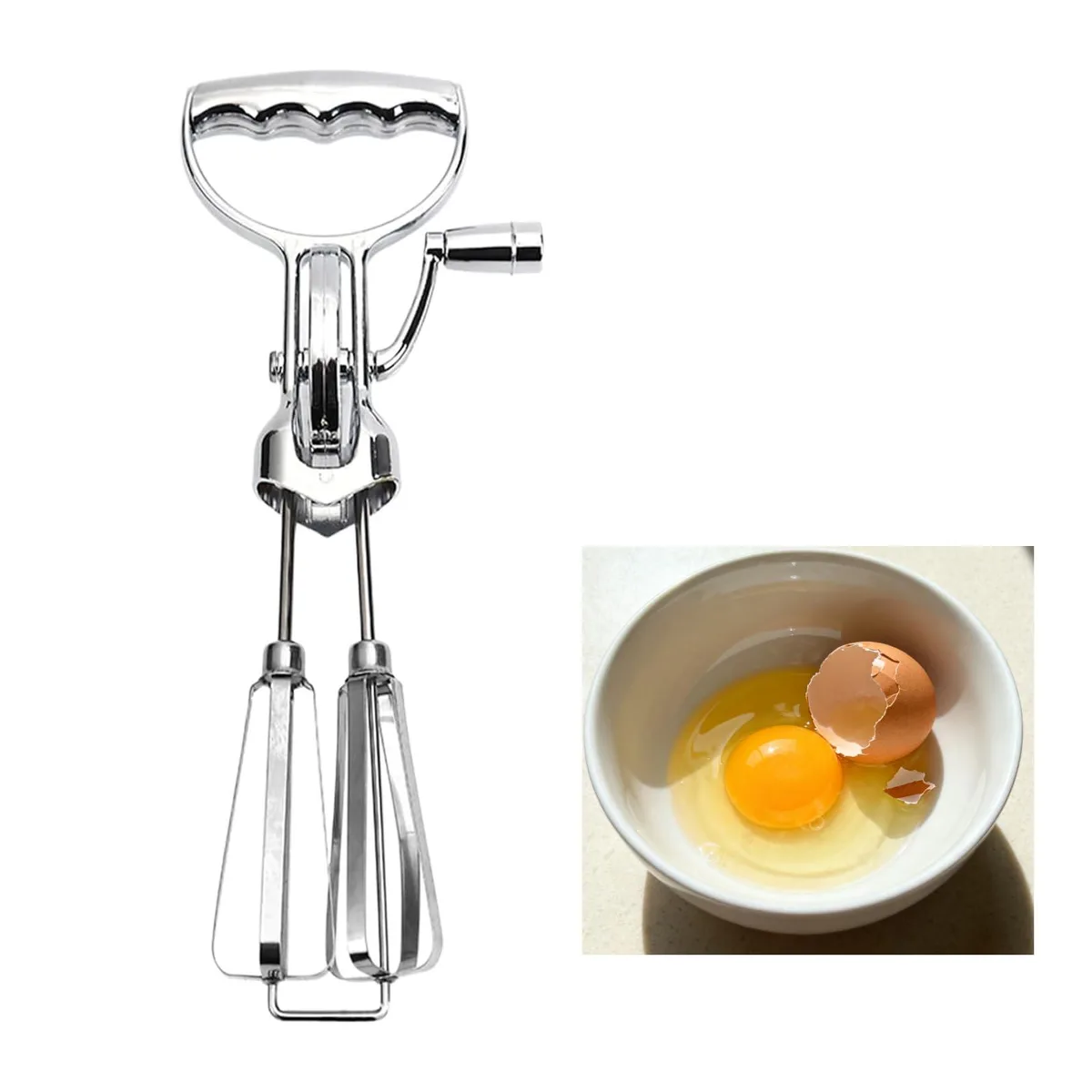 12" Manual Egg Beater — product photo