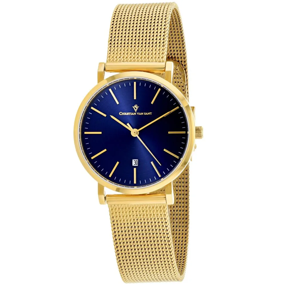 Christian Van Sant Christian Van Sant Paradigm Watch CV4224 Blue 15mm Band — product photo