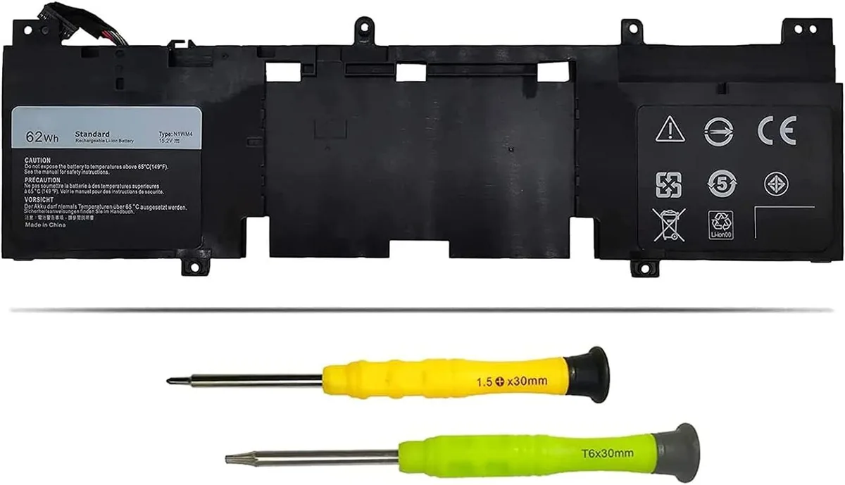 NShi NShi N1WM4 62Wh 15.2V laptop battery — product photo