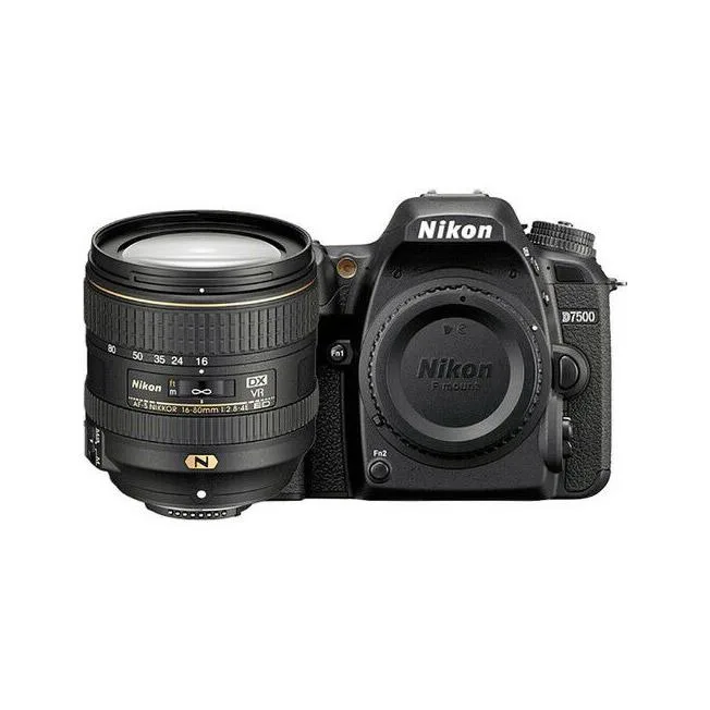 Nikon International Nikon International D7500 Digital SLR Camera Kit 16-80mm Lens — product photo