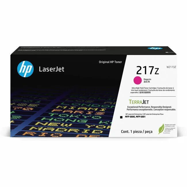 HP HP W2173Z 217Z Magenta Ultra High Yield Toner Cartridge 24000 Pages — product photo