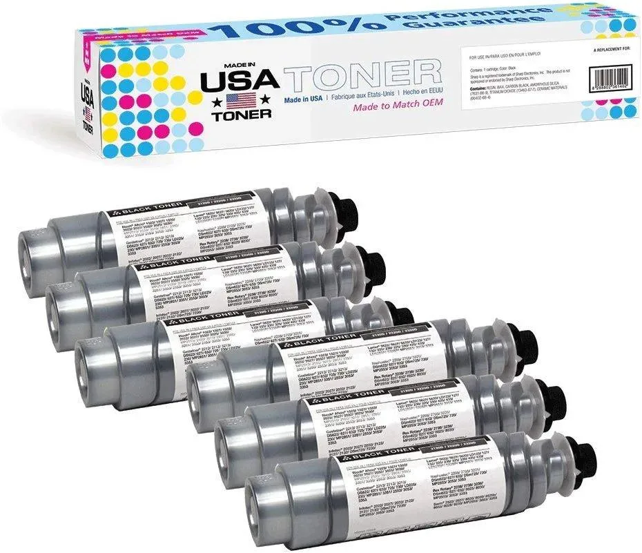 MADE IN USA TONER MADE IN USA TONER Compatible Toner Cartridge 2120D Black 6 Pack — product photo