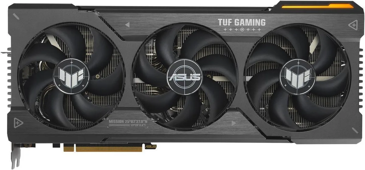 ASUS ASUS TUF Gaming Radeon RX 7900 XTX OC Edition 24GB graphics card — product photo