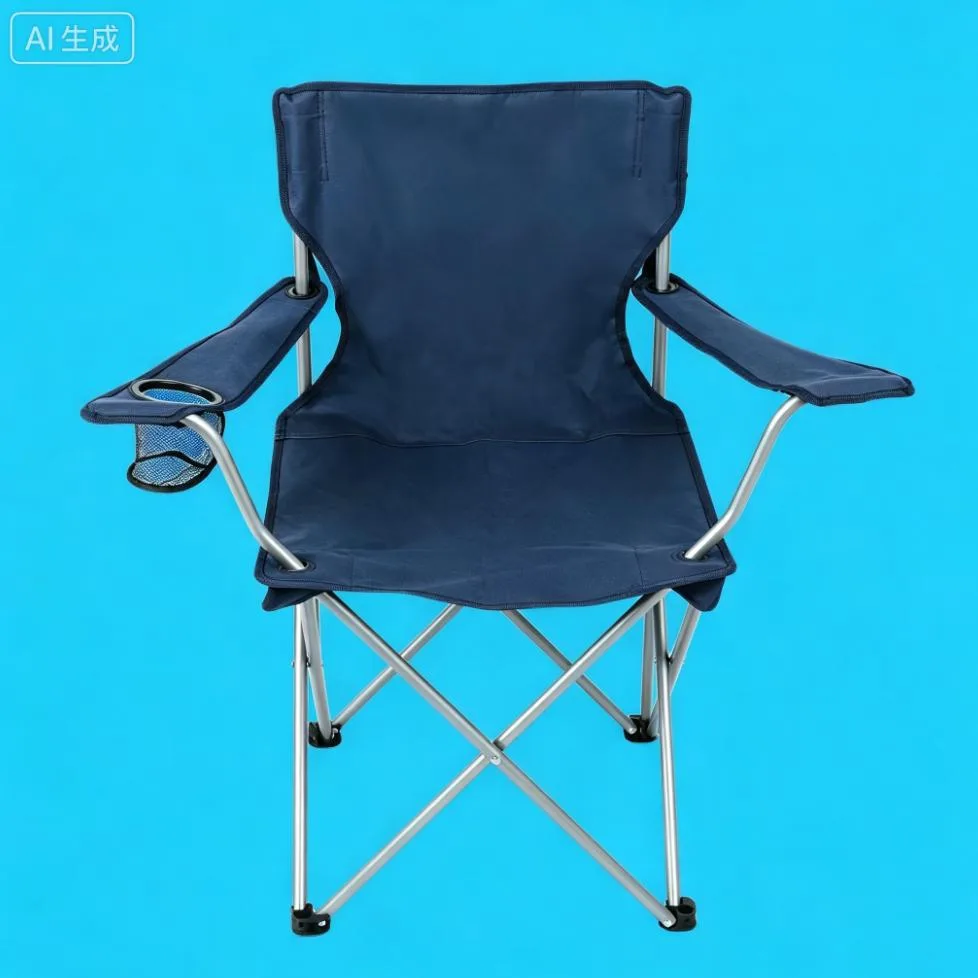 None Continuous None Continuous Quad Folding Camp Chair Dark Blue 32 in 250 lb 4.4 lb — product photo