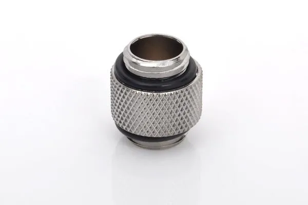 Bitspower Bitspower BP-WTP-C08 G1/4" 10mm Male to Male Fitting Silver Shining diy cooling — product photo