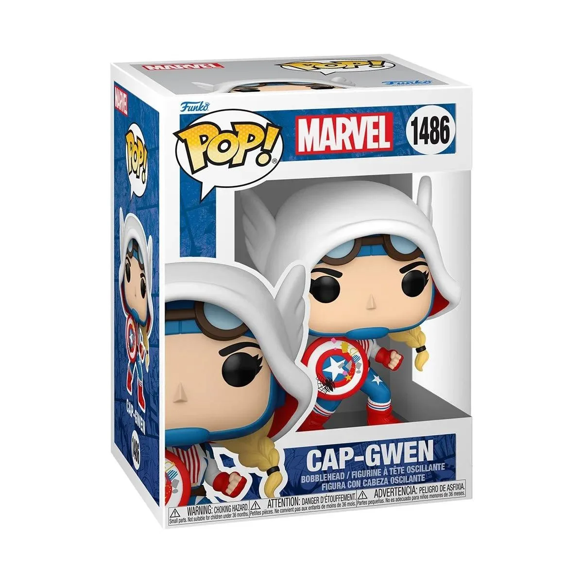Funko Funko POP Marvel Spider-Gwen Gwenverse Cap-Gwen 1486 Collectible — product photo