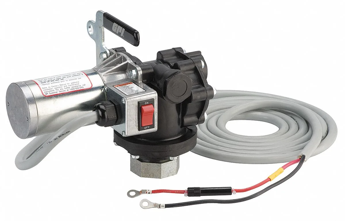 Great Plains Industries Great Plains Industries P-120H-2UR 12 VDC 1/5 HP Drum Pump — product photo