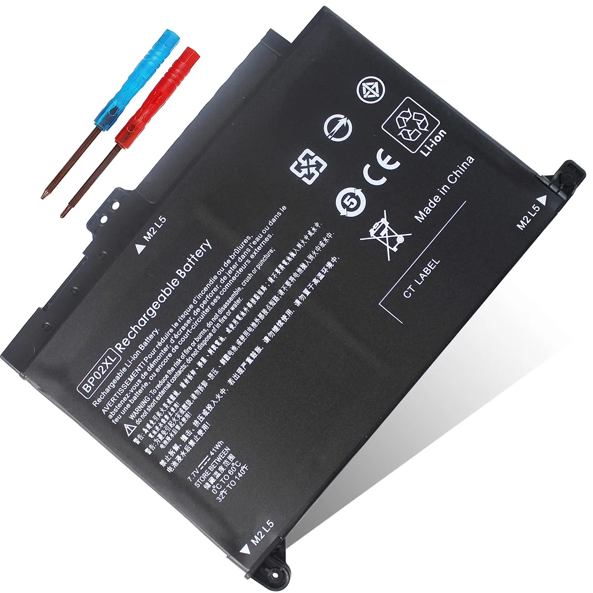 LXHY LA04 41Wh 7.7V 4-cell laptop battery — product photo