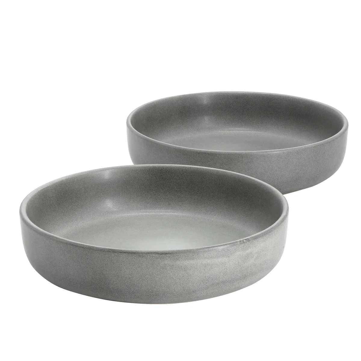 Gibson Home Gibson Home Soho Lounge Bryant Park 2pc 8" Stoneware Dining Bowl Set Gray — product photo