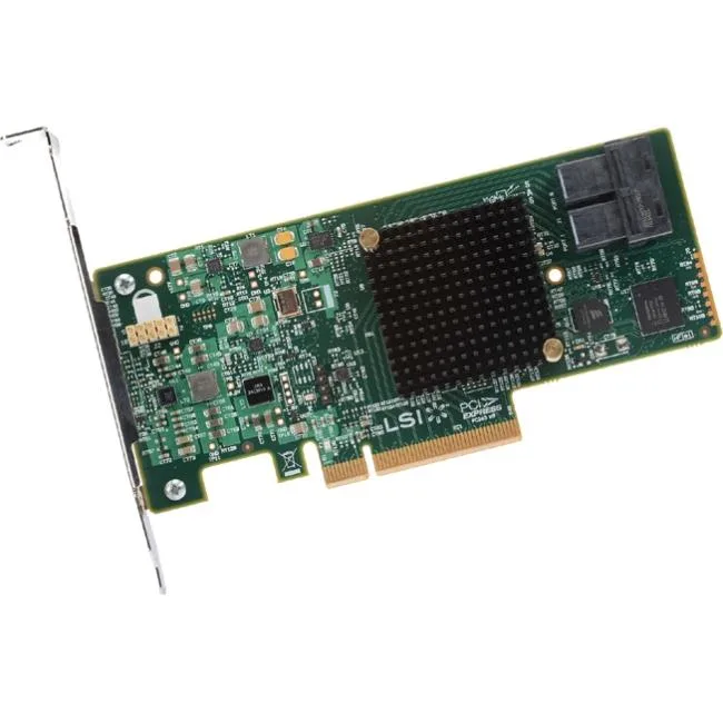 LSI Logic LSI Logic MegaRAID SAS 9341-8i 12Gb/s SAS SATA/600 PCIe 3.0 x8 expansion card — product photo