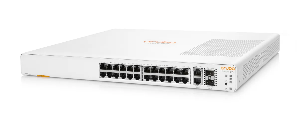HPE Networking Instant On HPE Networking Instant On 1960 24G 2XGT 2SFP+ network switch JL806A#ABA — product photo
