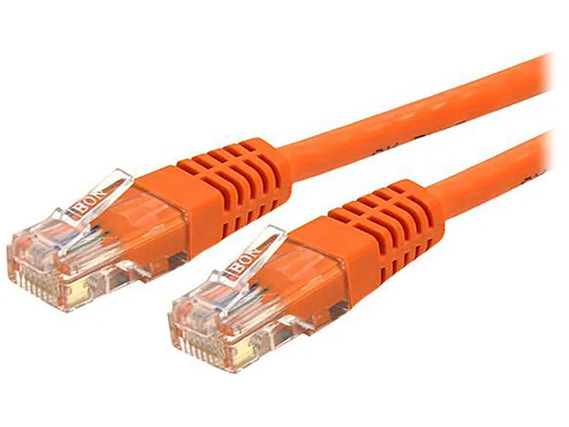 STARTECH STARTECH C6PATCH100OR network ethernet cable 100 ft Cat6 orange — product photo