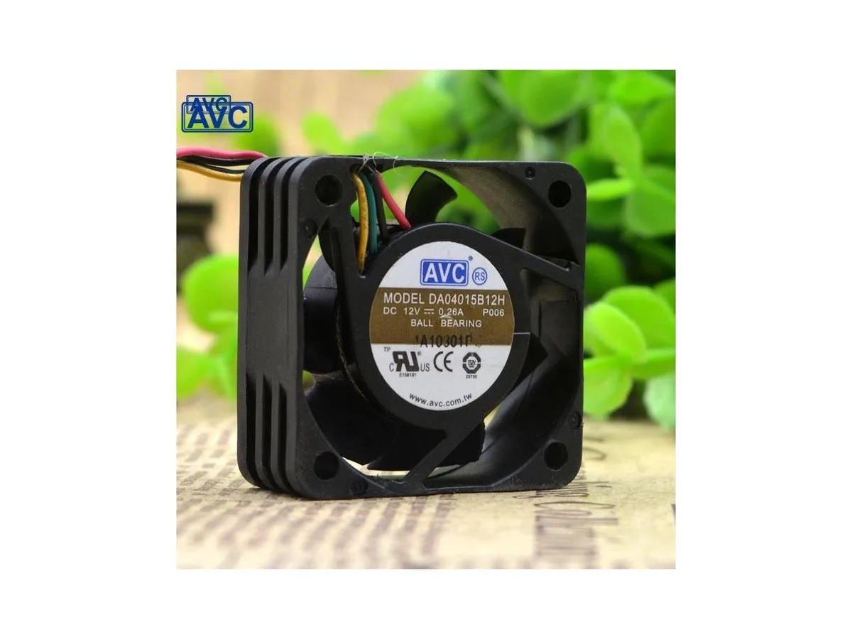 Fans Fans 4015 40x40x15mm 12V .26A 4-line case fan — product photo