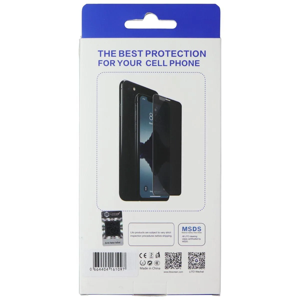 Lito Children’s Wear Lito Children’s Wear Privacy Glass Screen Protector for iPhone 14 Pro 2 Pack — product photo