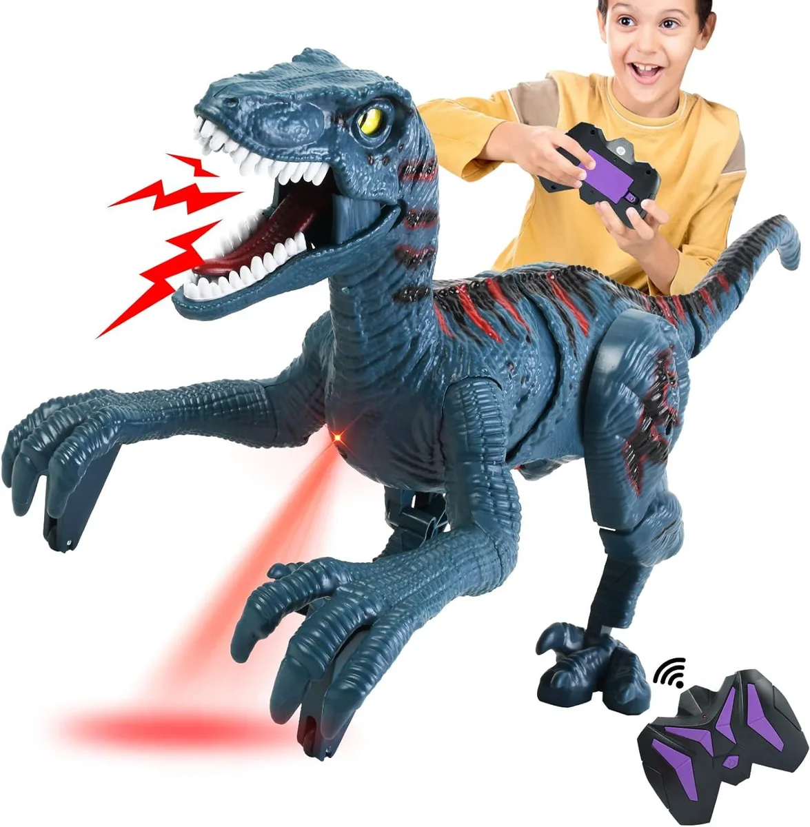 usbroway usbroway RC Dinosaur Toy Blue 12 39 — product photo