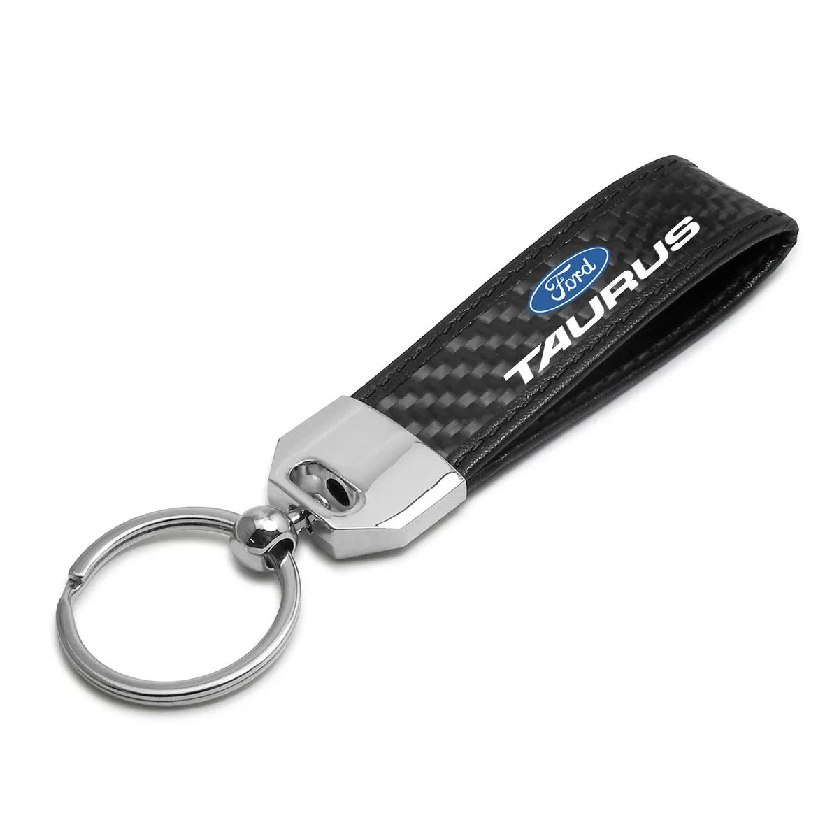 iPick Image, LLC iPick Image, LLC Ford Taurus Carbon Fiber Leather Key Chain Black 30 days — product photo