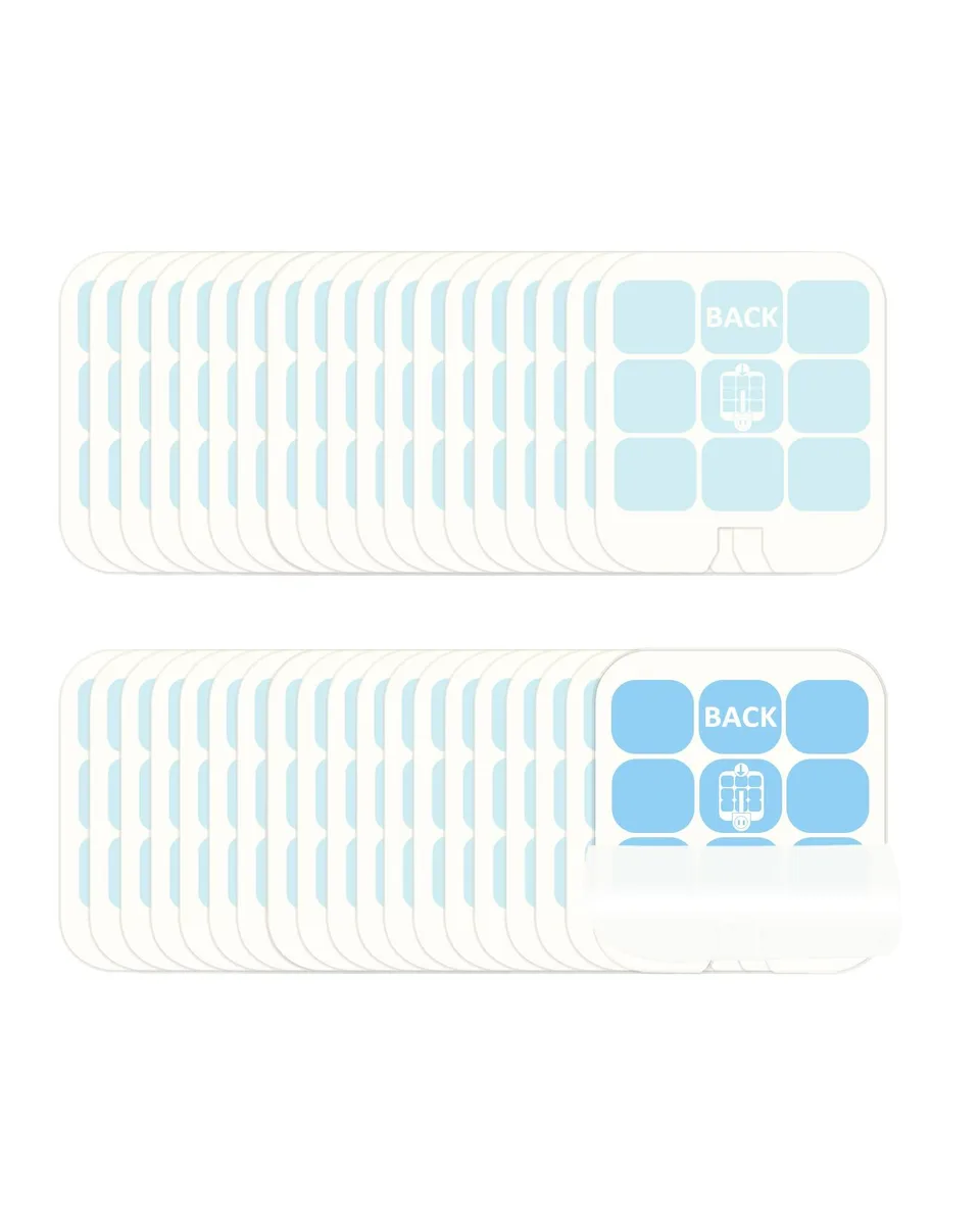 Meterk DT3009 40 Pack Refill Glue Cards Adhesive — product photo
