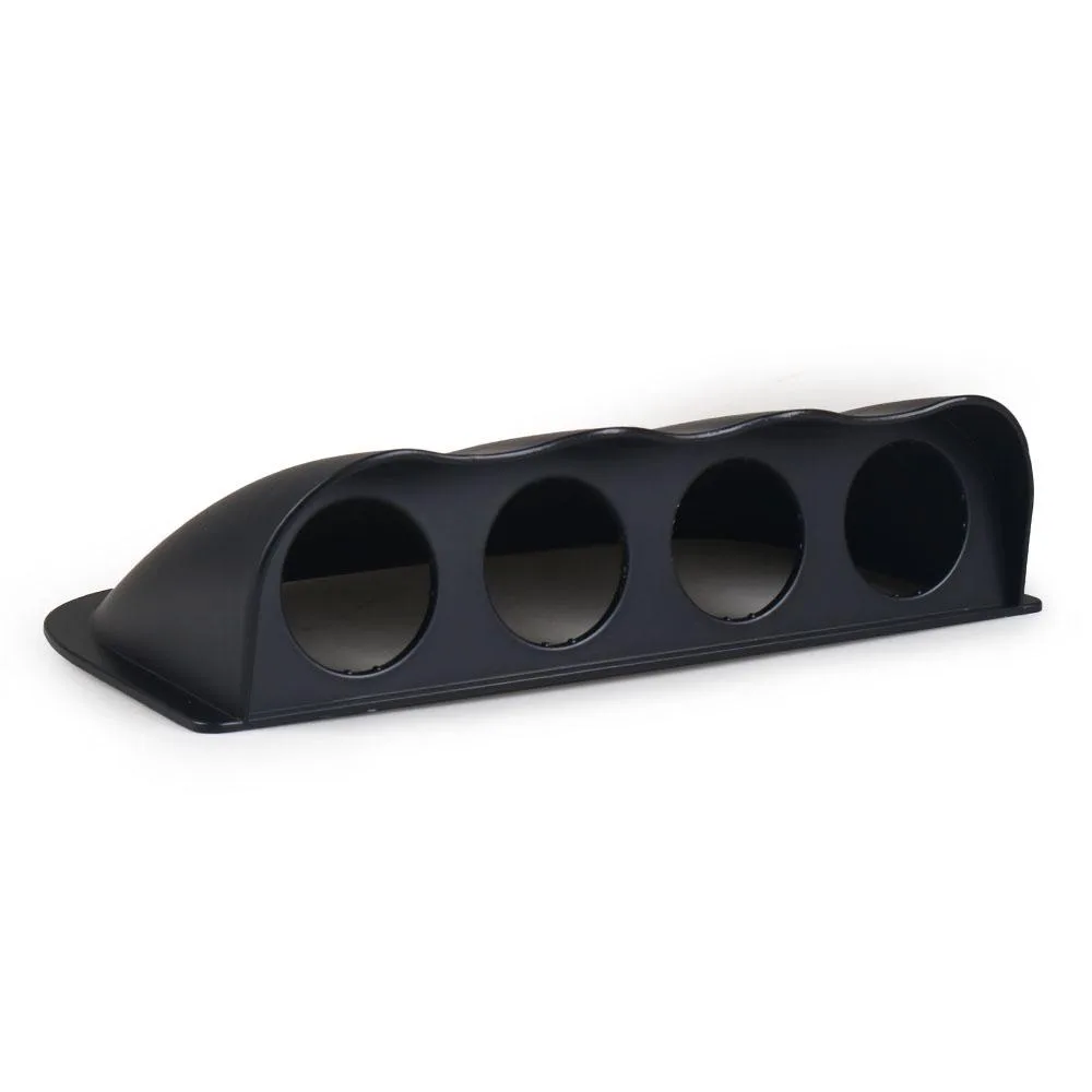 Dyno Racing Dyno Racing 4 Hole Gauge Pod 52mm Black car electronics accessory — product photo