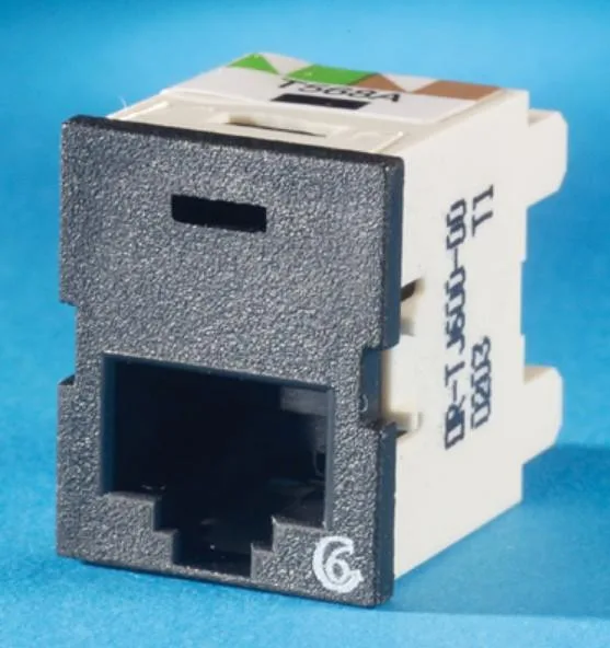 ORTRONICS ORTRONICS Clarity TracJack Cat6 Jack Black OR-TJ600-00 — product photo