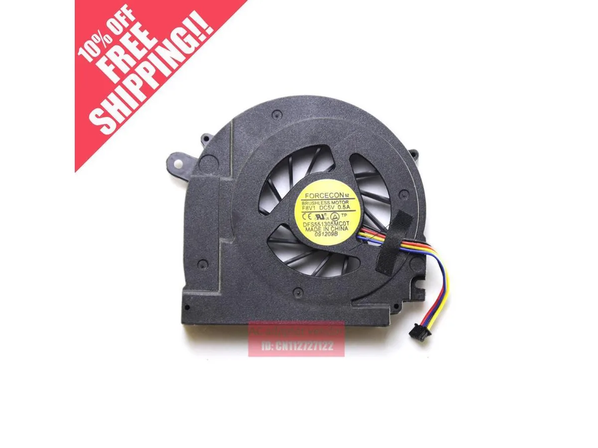 Fans Fans case fan for Dell Studio 1535 1536 1537 1555 1556 PP33L square — product photo