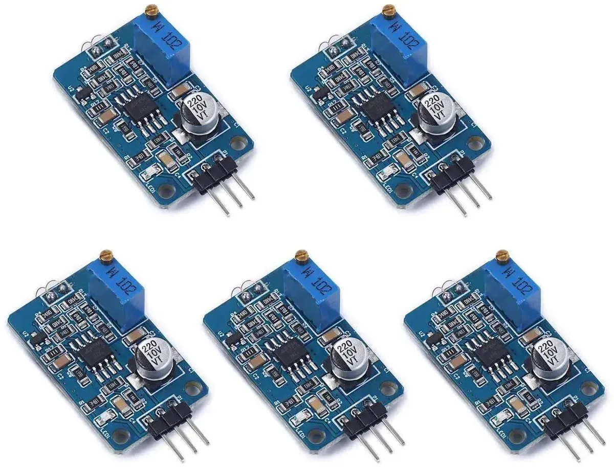 SMUGDESK SMUGDESK Y3 Strain Gauge Bending Sensor &amp; Weighing Amplifier Module 5 Pack — product photo