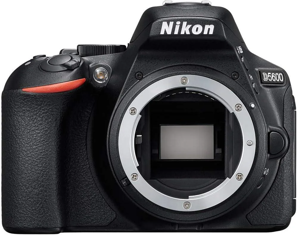Nikon Inc Nikon D5600 24 MP DX-Format Full HD 1080p DSLR Camera Body 1575B Black — product photo