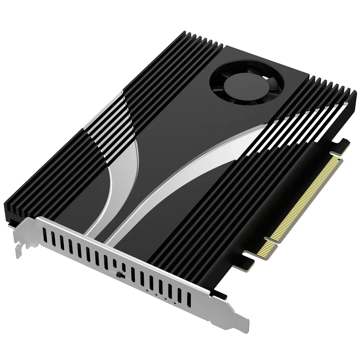 Sabrent Sabrent 4-Drive NVMe PCIe 4.0 x16 Adapter Card with Active Cooling [EC-P4BF] — product photo