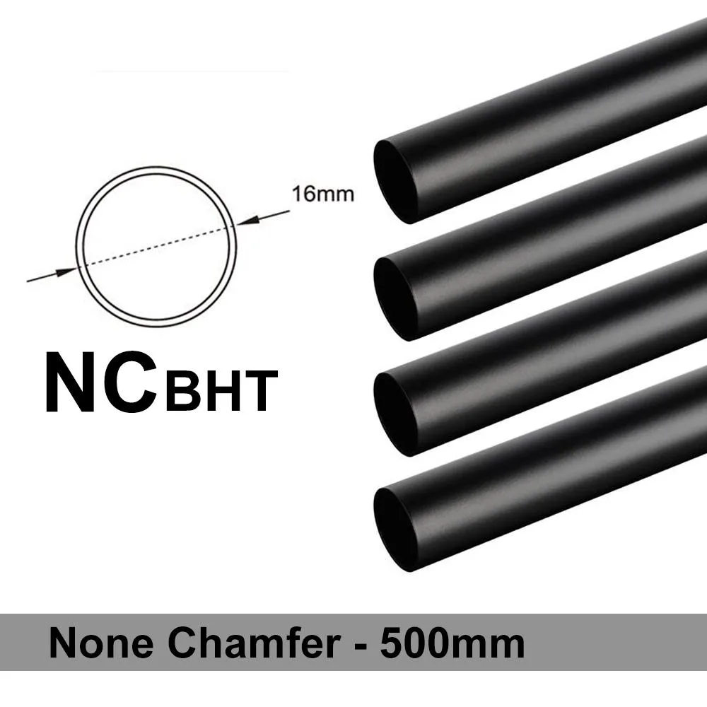 Bitspower Bitspower Chamfer Brass Hard Tubing OD16mm Carbon Black 500mm 4pcs — product photo