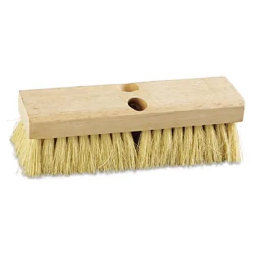 Boardwalk Paper Boardwalk Paper BWK-3210 10" Deck Brush Head, Hardwood, 2" Tampico Bristles — product photo