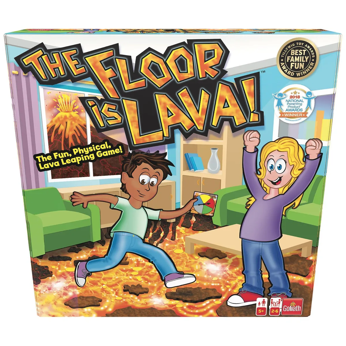  Goliath 914532.006 The Floor is Lava! Classic Edition Game — product photo