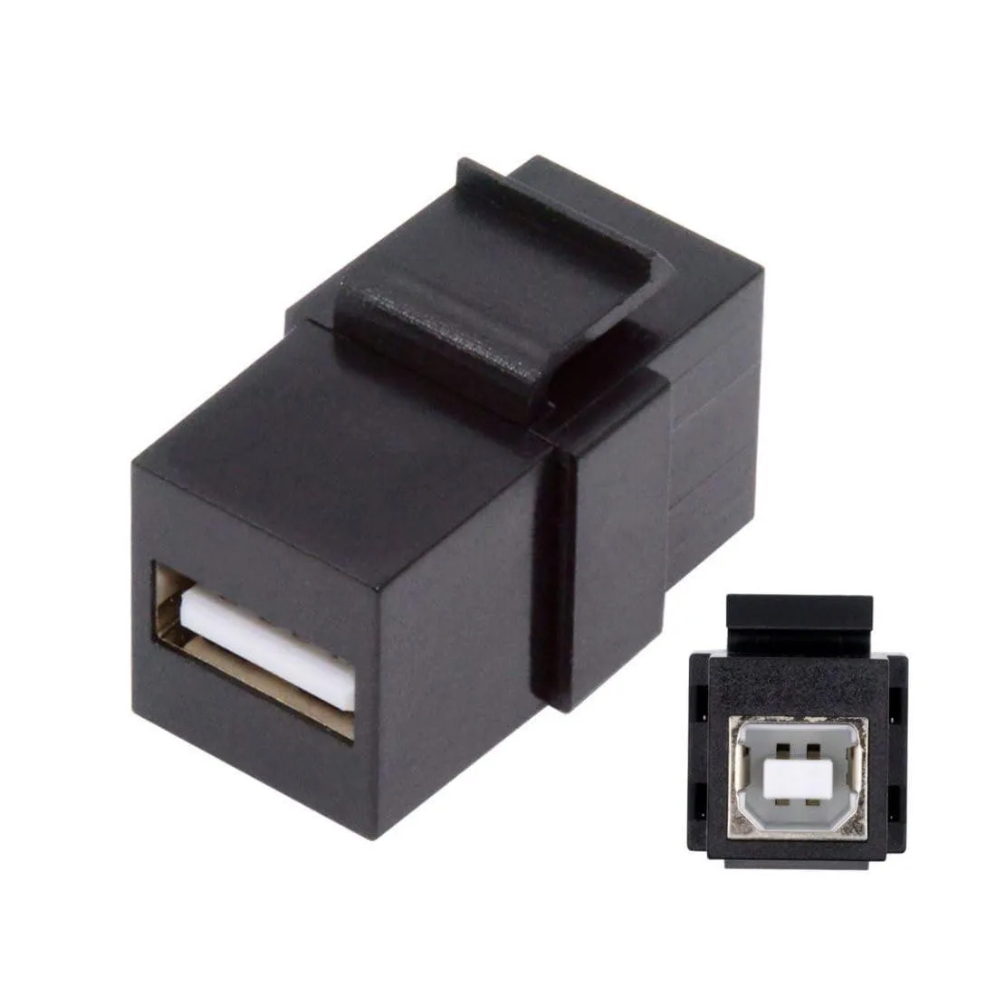 Vszerda Vszerda U2-078-AFBF USB 2.0 Type-A to Type-B Keystone Adapter — product photo