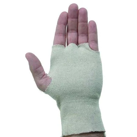 Condor Condor 2UUA4 Glove Liners Cotton Polyester Knit White Universal 100 PK — product photo